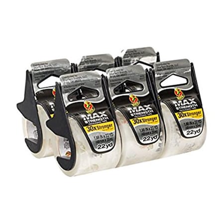 Shurtech Brands Shurtech Brands Strength Packaging Tape, Clear, 6Pk 241513